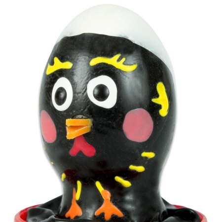 CONDOMERIE - Handbemalter dekorativer Kondom Chicken Black
