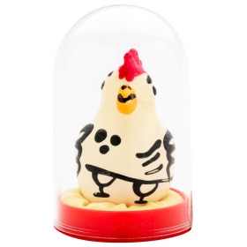 CONDOMERIE - Handbemalter Kondom Gockel - Einzigartiges Boheme-Kunstwerk