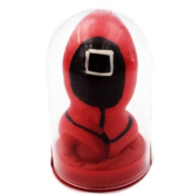 CONDOMERIE - Handbemalter dekorativer quadratischer Kondom