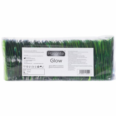 PASANTE Glow Kondome - 144er Pack, leuchtend im Dunkeln
