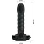 PRETTY LOVE Alexander Finger-Vibrator mit 10 Vibrationsmodi, Schwarz