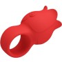 PRETTY LOVE JAE Finger-Vibrator in Rosenform mit 10 Vibrationsmodi, Rot