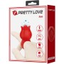 PRETTY LOVE JAE Finger-Vibrator in Rosenform mit 10 Vibrationsmodi, Rot