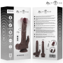 MR INTENSE MORGAN Realistischer Multifunktions-Dildo mit Vibration, Rotation und Up & Down, Fernbedienung, 23 cm, 3,5 cm Ø