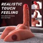 XISE Michael Realistischer Masturbator mit Dildo und Anus, Thrusting 15 cm
