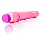 BAILE Waves of Pleasure Vibrator 23 cm Rosa - Sanfter Gel-Vibrator
