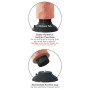 KING COCK - Vibrator mit Hoden 25,5 cm in Naturfarbe