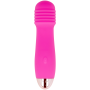 DOLCE VITA - Wiederaufladbarer Vibrator Three Rosa mit 7 Geschwindigkeiten