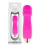 DOLCE VITA - Wiederaufladbarer Vibrator Three Rosa mit 7 Geschwindigkeiten