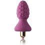 ROCKS-OFF Ass-Berries Raspberry Anal Plug – Vibrationsspielzeug aus Silikon