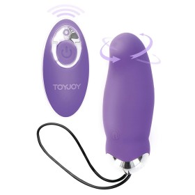 TOYJOY Happiness My Orgasm Eggsplode Violett Vibrator mit Fernbedienung