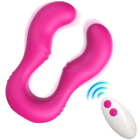 ARMONY - Seraph Doppel-Vibrationsvibrator mit Fernbedienung Fuchsia
