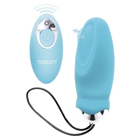 TOYJOY - Happiness I'm So Eggcited Vibrator mit Fernbedienung Blau