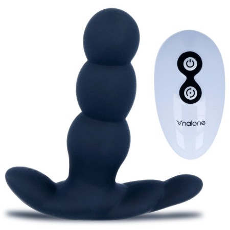 NALONE Pearl Analvibrator mit Fernbedienung, Schwarz