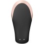 SATISFYER Double Love Luxus Vibrator für Paare mit App & Fernbedienung, Schwarz