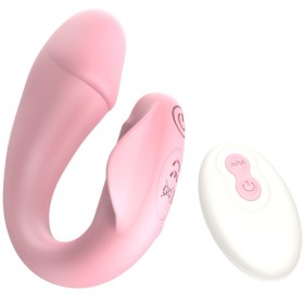 ARMONY FreshFun Cici Strap-On Vibrator mit Fernbedienung und App, 10 Vibrationsmodi, Rosa