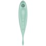 SATISFYER Twirling Pro+ Air Pulse Stimulator & Vibrator mit App Steuerung, Grün