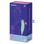 SATISFYER Twirling Pro+ Air Pulse Stimulator & Vibrator mit App Steuerung, Grün