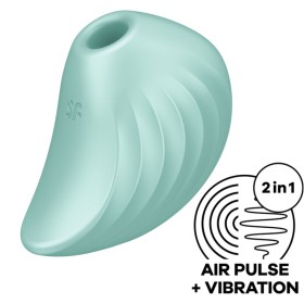 SATISFYER Pearl Diver Air Pulse Stimulator & Vibrator Grün – Intensives Klitorisstimulationserlebnis