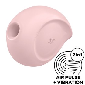 SATISFYER Sugar Rush Air Pulse Stimulator & Vibrator Pink
