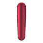 SATISFYER Dual Love - Vibrator und Saugstimulator mit Pulsationsluft, Rot