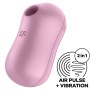 SATISFYER Cotton Candy Air Pulse Stimulator & Vibrator Lila – Doppelte Klitorisstimulation