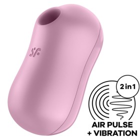 SATISFYER Cotton Candy Air Pulse Stimulator & Vibrator Lila – Doppelte Klitorisstimulation