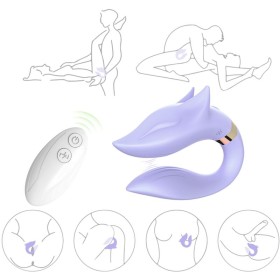 ARMONY FOX Paarvibrator mit Fernbedienung, violett