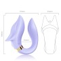 ARMONY FOX Paarvibrator mit Fernbedienung, violett