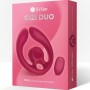 Snail Vibe GIZI Duo Paarstimulator mit Fernbedienung, Burgunderrot