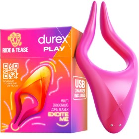 DUREX Ride & Tease - Multi-Stimulator Vibrator für vielseitige Stimulation