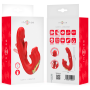 INTENSE - NATHY Doppel-Vibrator mit multifunktionaler Saugmund-Stimulation, Rot