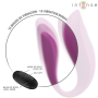 INTENSE - ANNIE U-förmiger Vibrator & Stimulator in Lila mit Fernbedienung