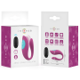INTENSE - ANNIE U-förmiger Vibrator & Stimulator in Lila mit Fernbedienung