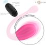 INTENSE - JANICE U-förmiger Doppelstimulationsvibrator mit 10 Vibrationsmodi und Fernbedienung, Rosa