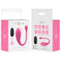 INTENSE - JANICE U-förmiger Doppelstimulationsvibrator mit 10 Vibrationsmodi und Fernbedienung, Rosa