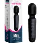 ARMONY Your Magic Mini Massager & Vibrator, 10 Vibrationsmodi, Silikon, Schwarz