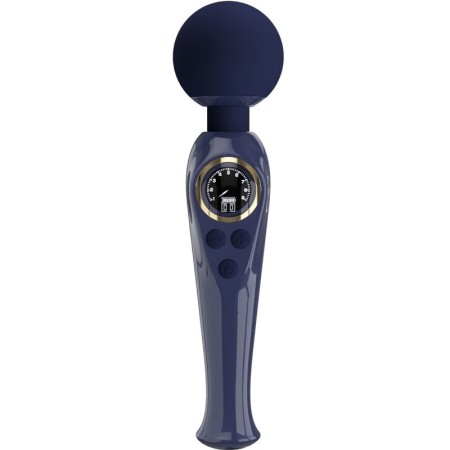 PRETTY LOVE Skyler Vibrator Wand Blau – Leistungsstarke, flexible Massagevariante