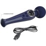 PRETTY LOVE Skyler Vibrator Wand Blau – Leistungsstarke, flexible Massagevariante