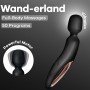 SATISFYER WAND ERLAND Vibrations-Massagegerät Schwarz