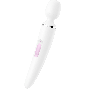 SATISFYER Wand-er Woman Weiß - XXL Massagegerät mit 50 Vibrationskombinationen