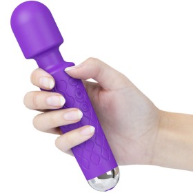ARMONY Mini Massagegerät & Vibrator Violett – 8 Geschwindigkeiten, 20 Vibrationsmuster