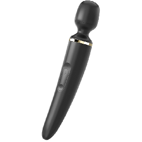 SATISFYER Wand-er Woman Massagestab Schwarz XXL