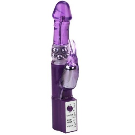 BAILE HOT LADY II Rabbit Pearl Rotator – Doppelte Stimulation mit Perlen