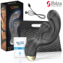 IBIZA Vibrator G-Punkt & Rotationsstimulator mit 10 Vibrations- und Rotationsmodi