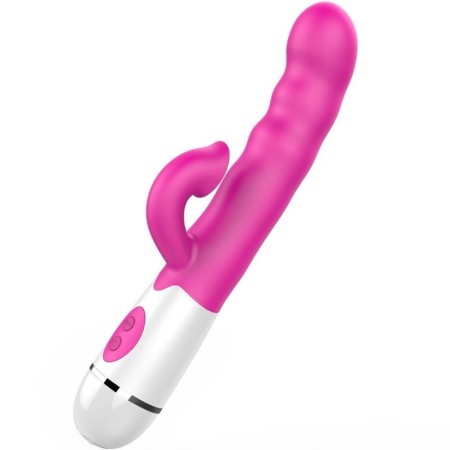 ARMONY Amir Multifunktionaler Vibrator mit stimulierender Zunge, 16 Geschwindigkeiten, Rosa