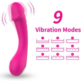 ARMONY G-Punkt Vibrator aus medizinischem Silikon, Fuchsia