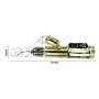 BAILE - Rabbit Siberia Passion Gold Vibrator mit Doppelrotation