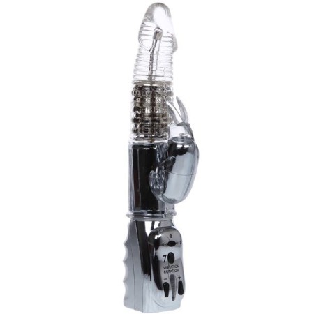 BAILE Amour Missile Rotator Transparent 26,5 cm - Hochtechnologischer Vibrator