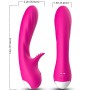 ARMONY Romance Vibrator mit Stimulator in Fuchsia – 9 Vibrationsmodi, wasserdicht
